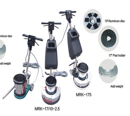 175RPM Single Disc Floor Scrubber Polisher For Marble Crystallization
